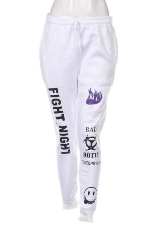 Γυναικείο αθλητικό παντελόνι, Μέγεθος M, Χρώμα Λευκό, Τιμή 10,76 €