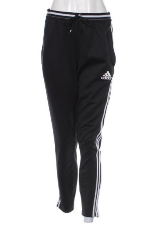 Γυναικείο αθλητικό παντελόνι Adidas, Μέγεθος M, Χρώμα Μαύρο, Τιμή 25,36 €
