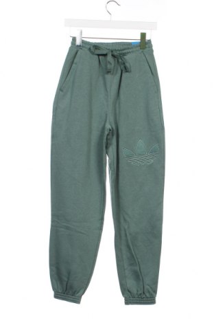 Γυναικείο αθλητικό παντελόνι Adidas Originals, Μέγεθος XS, Χρώμα Πράσινο, Τιμή 28,76 €