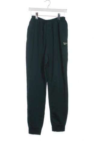 Pantaloni trening de femei Reebok, Mărime XS, Culoare Verde, Preț 73,42 Lei