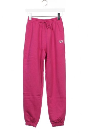 Γυναικείο αθλητικό παντελόνι Reebok, Μέγεθος XXS, Χρώμα Ρόζ , Τιμή 19,18 €