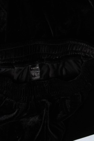 Γυναικείο αθλητικό παντελόνι SHEIN, Μέγεθος XS, Χρώμα Μαύρο, Τιμή 7,18 €