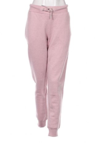 Γυναικείο αθλητικό παντελόνι Superdry, Μέγεθος XL, Χρώμα Ρόζ , Τιμή 18,14 €