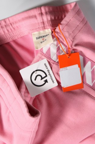 Γυναικείο αθλητικό παντελόνι Superdry, Μέγεθος M, Χρώμα Ρόζ , Τιμή 34,02 €