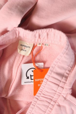 Γυναικείο αθλητικό παντελόνι Superdry, Μέγεθος L, Χρώμα Ρόζ , Τιμή 18,14 €