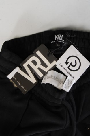 Γυναικείο αθλητικό παντελόνι Viral Vibes, Μέγεθος XS, Χρώμα Μαύρο, Τιμή 11,19 €