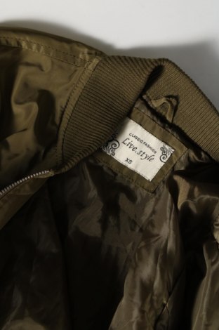 Dámska bunda , Veľkosť XS, Farba Zelená, Cena  15,91 €