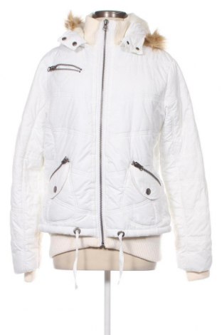 Γυναικείο μπουφάν Amisu, Μέγεθος M, Χρώμα Λευκό, Τιμή 21,53 €