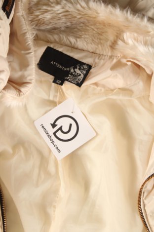 Γυναικείο μπουφάν Attentif Paris, Μέγεθος M, Χρώμα  Μπέζ, Τιμή 16,50 €
