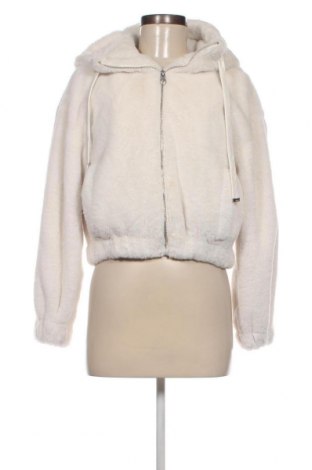 Γυναικείο μπουφάν Bershka, Μέγεθος S, Χρώμα Λευκό, Τιμή 21,53 €