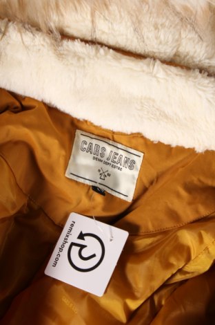 Γυναικείο μπουφάν Cars Jeans, Μέγεθος L, Χρώμα Κίτρινο, Τιμή 17,58 €