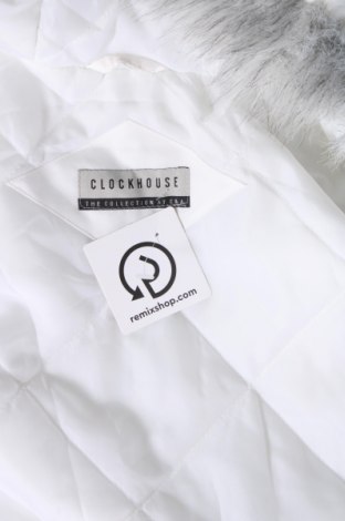 Γυναικείο μπουφάν Clockhouse, Μέγεθος L, Χρώμα Λευκό, Τιμή 15,43 €