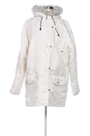 Γυναικείο μπουφάν Clockhouse, Μέγεθος L, Χρώμα Λευκό, Τιμή 15,43 €