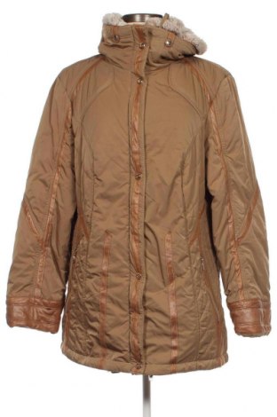 Γυναικείο μπουφάν Gelco, Μέγεθος XL, Χρώμα  Μπέζ, Τιμή 35,88 €