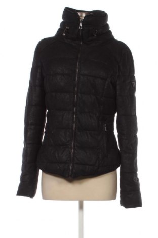 Γυναικείο μπουφάν Guess, Μέγεθος M, Χρώμα Μαύρο, Τιμή 34,24 €