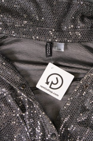 Damenjacke H&M Divided, Größe S, Farbe Silber, Preis € 13,22