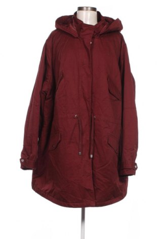 Γυναικείο μπουφάν H&M Divided, Μέγεθος 3XL, Χρώμα Κόκκινο, Τιμή 12,56 €