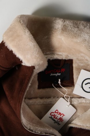Γυναικείο μπουφάν Jennyfer, Μέγεθος XL, Χρώμα Καφέ, Τιμή 19,45 €