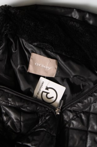 Γυναικείο μπουφάν Orsay, Μέγεθος M, Χρώμα Μαύρο, Τιμή 17,00 €