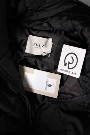 Γυναικείο μπουφάν Pulz Jeans, Μέγεθος M, Χρώμα Μαύρο, Τιμή 35,46 €