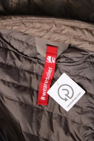 Γυναικείο μπουφάν S.Oliver, Μέγεθος XL, Χρώμα  Μπέζ, Τιμή 42,06 €