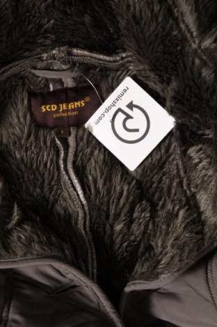 Γυναικείο μπουφάν Scd Jeans, Μέγεθος L, Χρώμα Γκρί, Τιμή 19,09 €