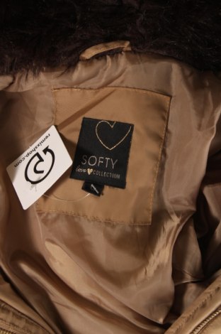 Γυναικείο μπουφάν Softy, Μέγεθος L, Χρώμα  Μπέζ, Τιμή 14,35 €