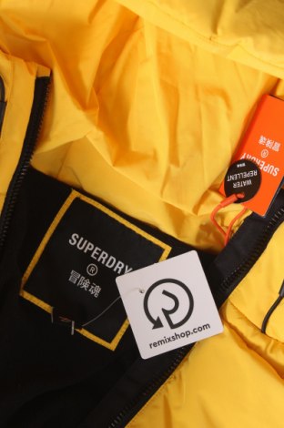 Γυναικείο μπουφάν Superdry, Μέγεθος L, Χρώμα Κίτρινο, Τιμή 60,10 €