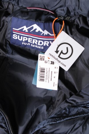 Dámska bunda  Superdry, Veľkosť L, Farba Modrá, Cena  60,10 €