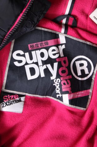 Γυναικείο μπουφάν Superdry, Μέγεθος XS, Χρώμα Μπλέ, Τιμή 24,16 €