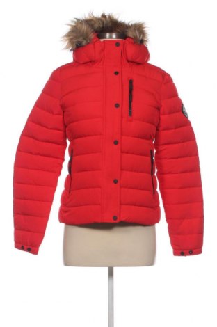 Γυναικείο μπουφάν Superdry, Μέγεθος M, Χρώμα Κόκκινο, Τιμή 43,71 €