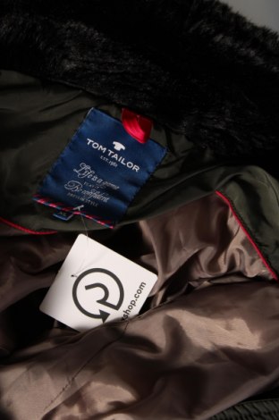 Γυναικείο μπουφάν Tom Tailor, Μέγεθος XL, Χρώμα Πράσινο, Τιμή 28,30 €