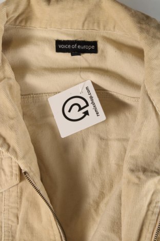 Damenjacke Voice Of Europe, Größe L, Farbe Beige, Preis 9,46 €