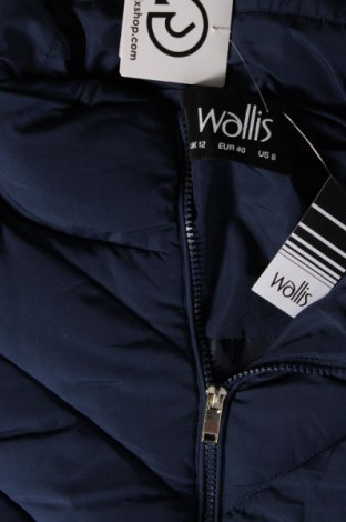 Γυναικείο μπουφάν Wallis, Μέγεθος M, Χρώμα Μπλέ, Τιμή 22,17 €
