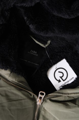 Damenjacke Zara, Größe XS, Farbe Grün, Preis 16,55 €