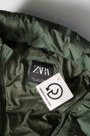 Γυναικείο μπουφάν Zara, Μέγεθος S, Χρώμα Πράσινο, Τιμή 11,32 €