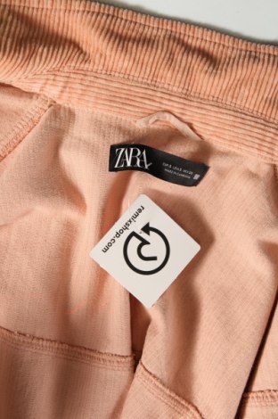 Дамско яке Zara, Размер S, Цвят Розов, Цена 8,04 лв.
