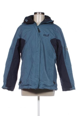 Damenjacke für Wintersports Jack Wolfskin, Größe M, Farbe Blau, Preis € 98,76