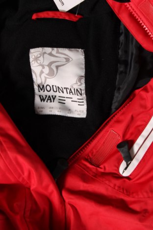 Damenjacke für Wintersports Mountain Way, Größe M, Farbe Rot, Preis 23,34 €