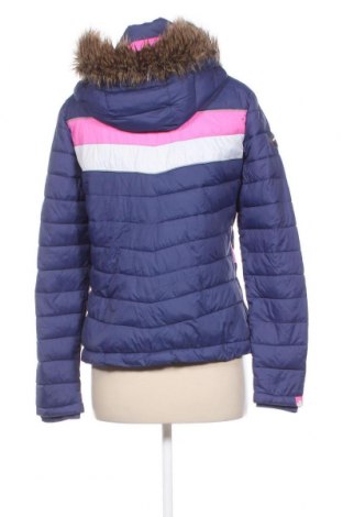 Γυναίκειο μπουφάν για χειμερινά σπορ Superdry, Μέγεθος L, Χρώμα Μπλέ, Τιμή 26,63 €