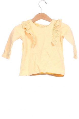 Детска блуза, Размер 6-9m/ 68-74 см, Цвят Жълт, Цена 7,20 лв.