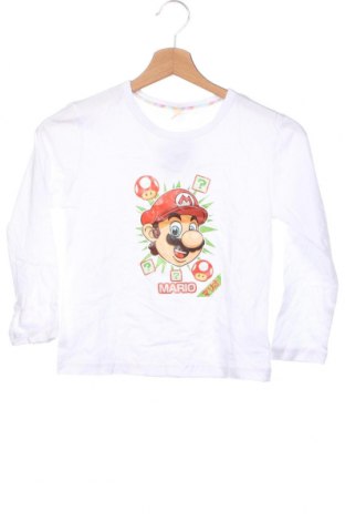 Детска блуза, Размер 4-5y/ 110-116 см, Цвят Бял, Цена 11,00 лв.