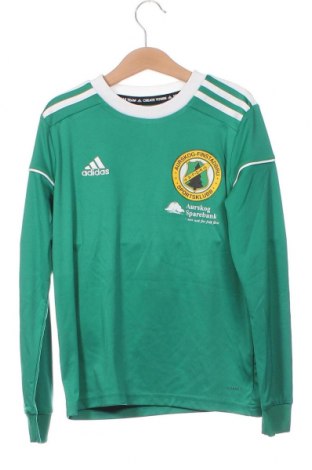 Παιδική μπλούζα Adidas, Μέγεθος 9-10y/ 140-146 εκ., Χρώμα Πράσινο, Τιμή 19,20 €