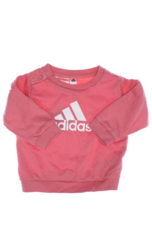 Детска блуза Adidas, Размер 3-6m/ 62-68 см, Цвят Розов, Цена 67,19 лв.