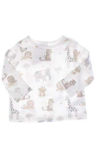 Детска блуза C&A, Размер 3-6m/ 62-68 см, Цвят Бял, Цена 14,66 лв.