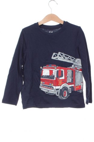 Kinder Shirt C&A, Größe 4-5y/ 110-116 cm, Farbe Blau, Preis 4,59 €