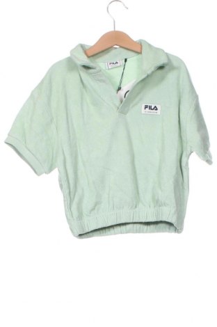 Детска блуза FILA, Размер 8-9y/ 134-140 см, Цвят Зелен, Цена 21,76 лв.