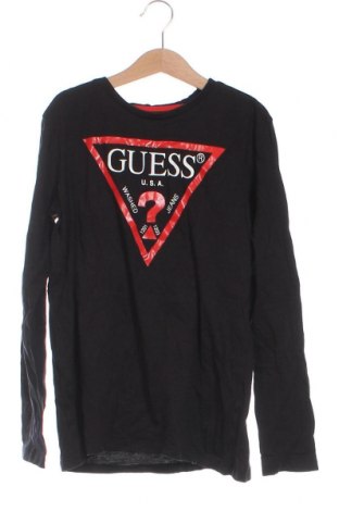 Детска блуза Guess, Размер 11-12y/ 152-158 см, Цвят Черен, Цена 28,22 лв.
