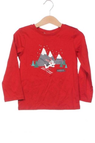 Kinder Shirt H&M, Größe 2-3y/ 98-104 cm, Farbe Rot, Preis € 7,65