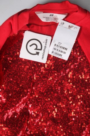Детска блуза H&M, Размер 10-11y/ 146-152 см, Цвят Червен, Цена 9,20 лв.